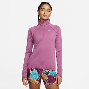 Nike Therma-FIT Element Women's 1/2-Zip Running Top DD6799-507 Size Small